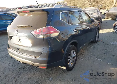2015 Nissan Rogue Sv from USA, damaged, VIN KNMAT2MT1FP559214